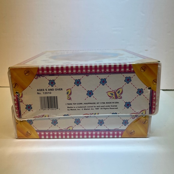 Vintage 1997 Barbie Fashion Doll Carrying Case by Tara Toys Mattel - Picture 6 of 12